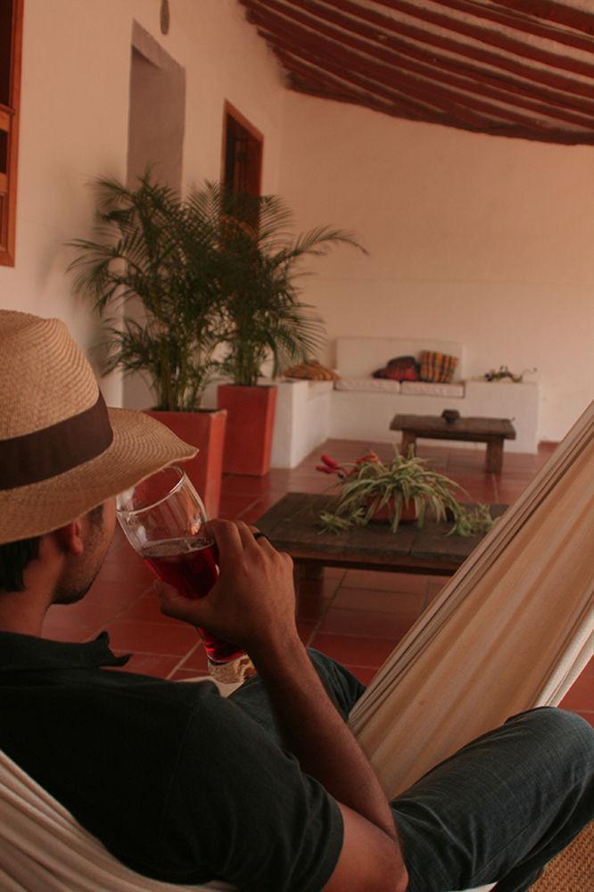 La Casa De Hercilia Boutique Barichara Ngoại thất bức ảnh