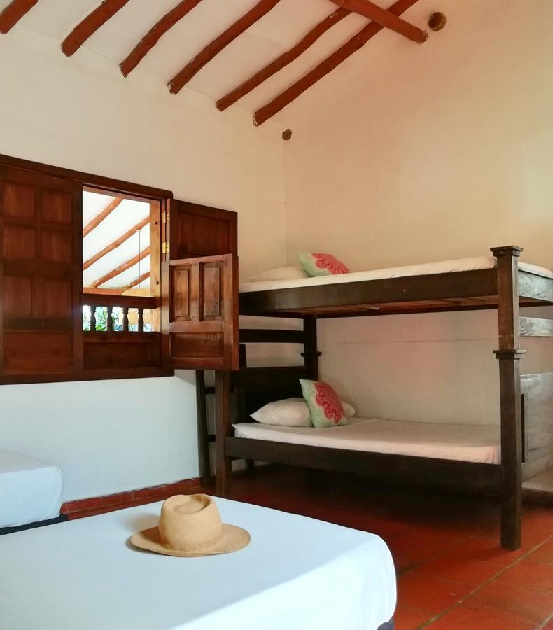 La Casa De Hercilia Boutique Barichara Phòng bức ảnh