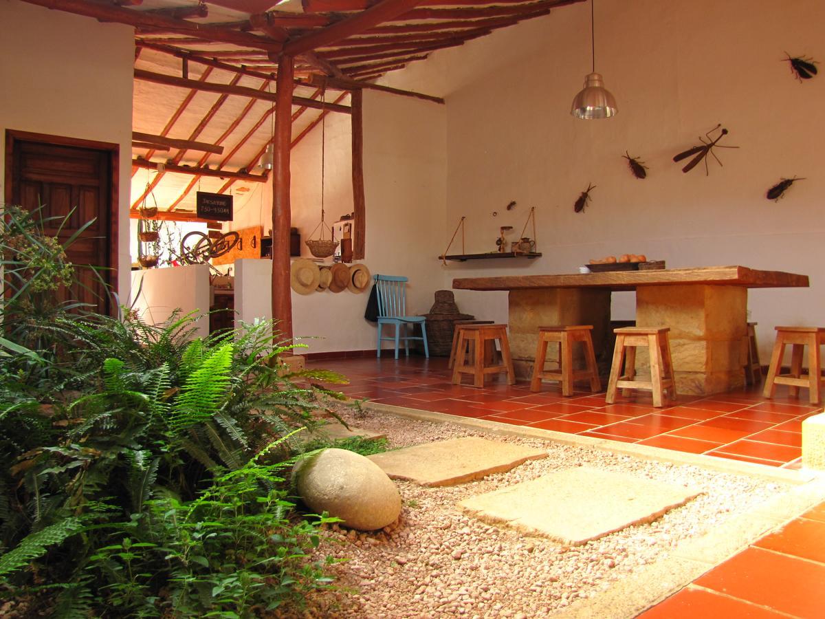 La Casa De Hercilia Boutique Barichara Ngoại thất bức ảnh
