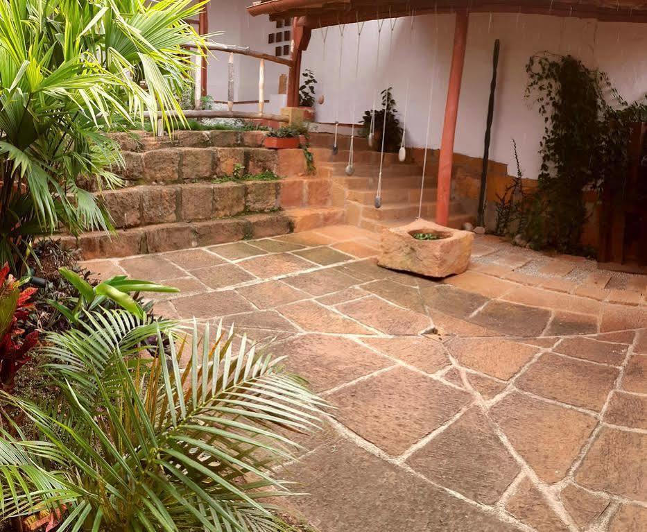 La Casa De Hercilia Boutique Barichara Ngoại thất bức ảnh